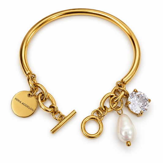 Ariana gold bracelet