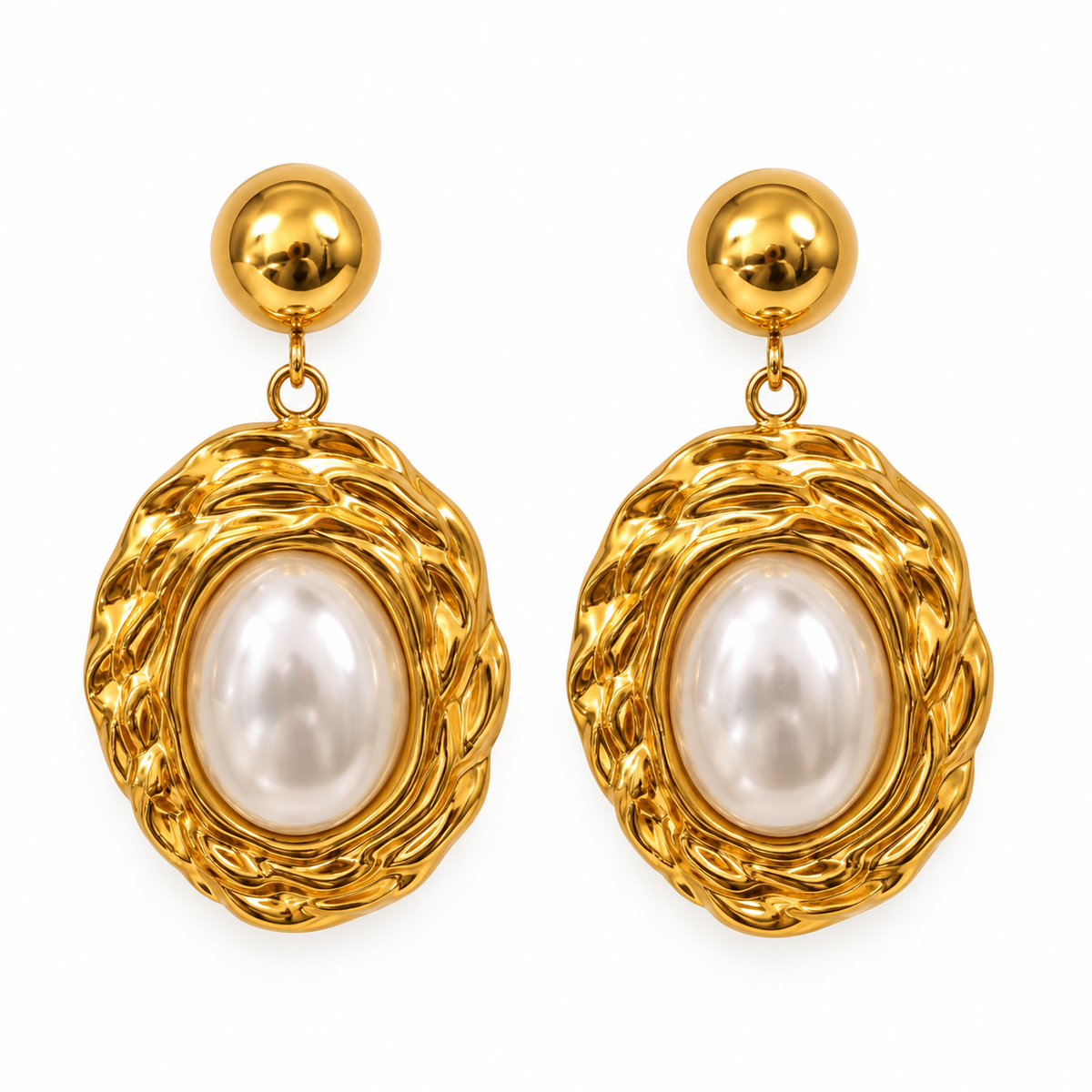 Pearl Embrace Earrings