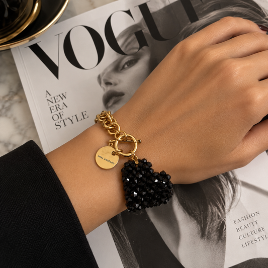 Black Heart bracelet
